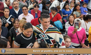 Servir al pueblo, esa es la causa.