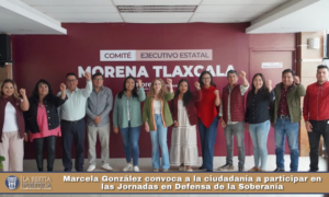 Marcela González convoca a la ciudadanía a participar en las Jornadas en Defensa de la Soberanía.