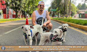 Muévete Tlaxcala consolida una nueva forma de vivir y disfrutar los espacios públicos.