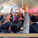 Vecinos de Guadalupe Ixcotla, del municipio de Chiautempan, avalaron el proyecto que prevé construir un complejo médico en los campos de futbol.