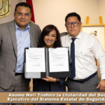 Asume Neri Toshiro la titularidad del Secretariado Ejecutivo del Sistema Estatal de Seguridad Pública.