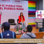 SEDIF garantiza educación y capacitación a niñas, niños y adolescentes desde el CAS.