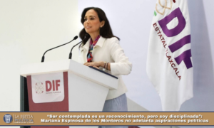 “Ser contemplada es un reconocimiento, pero soy disciplinada”: Mariana Espinosa de los Monteros no adelanta aspiraciones políticas.
