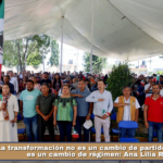 La transformación no es un cambio de partido en el poder, es un cambio de régimen: Ana Lilia Rivera.