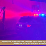 Atienden autoridades reporte ciudadano y localizan a persona sin vida en Huamantla.
