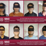 Estrategia de seguridad conjunta permite la detención de ocho personas en Xicohtzinco.