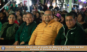 Apizaco vibró con el triunfo de México ante Corea del Sur durante el Corona Fest FIFA 2026.
