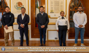 Capacita Huamantla a sus elementos y consolida célula especializada en búsqueda de personas.