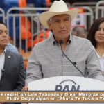 Se registran Luis Taboada y Omar Mayorga para el Distrito 01 de Calpulalpan en “Ahora Te Toca a Ti” del PAN.