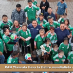 PAN Tlaxcala lleva la fiebre mundialista a Totolac.