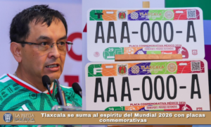 Tlaxcala se suma al espíritu del Mundial 2026 con placas conmemorativas.