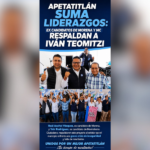 Se suman ex candidatos de Morena y Movimiento Ciudadano al proyecto de Iván Teomitzi en Apetatitlán.