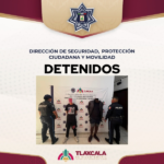 Detiene Policía Municipal de Tlaxcala a dos extranjeros que no lograron acreditar su estancia legal en el país.