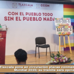 Tlaxcala pone en circulación placas conmemorativas del Mundial 2026; su trámite será opcional.