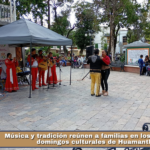 Música y tradición reúnen a familias en los sábados y domingos culturales de Huamantla.