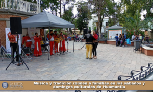 Música y tradición reúnen a familias en los sábados y domingos culturales de Huamantla.
