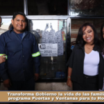 Transforma Gobierno la vida de las familias con el programa Puertas y Ventanas para tu Hogar 2026.