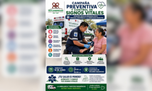 Gobierno Municipal de Tetlanohcan realizará campaña gratuita de control y monitoreo de signos vitales.
