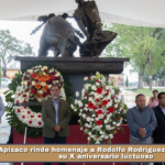 Apizaco rinde homenaje a Rodolfo Rodríguez “El Pana” en su X aniversario luctuoso.