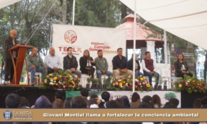 Giovani Montiel llama a fortalecer la conciencia ambiental.