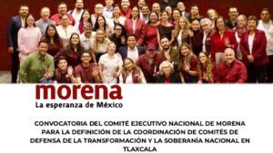 Presenta Morena convocatoria para aspirantes en Tlaxcala; el 31 de diciembre se tendrá formalmente al coordinador 