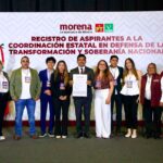 Carlos Augusto Pérez Hernández formaliza su registro como aspirante a la Coordinación Estatal en Defensa de la Transformación y la Soberanía en Tlaxcala.