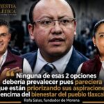 “Ni Ana Lilia ni Alfonso”: Rafael Salas, fundador de Morena llama a la unidad y propone una tercera opción frente a pugnas internas.