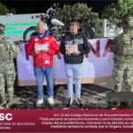 Detienen SSC y Marina a dos sujetos por portación de objeto apto para agredir.