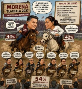 El Bestiario | Arranca formalmente  la carrera morenista en Tlaxcala.