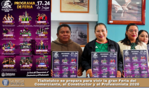Tlaltelulco se prepara para vivir la gran Feria del Comerciante, el Constructor y el Profesionista 2026.