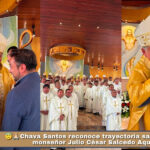 😇🙏🏻Chava Santos reconoce trayectoria sacerdotal de monseñor Julio César Salcedo Aquino
