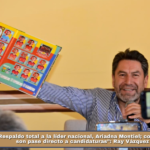 “Respaldo total a la líder nacional, Ariadna Montiel; coordinaciones no son pase directo a candidaturas”: Ray Vázquez Conchas.