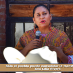 Sólo el pueblo puede consolidar la transformación: Ana Lilia Rivera.