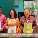 Entrega Ayuntamiento de SPM actas de Cabildo al Archivo del Estado para preservar patrimonio documental.