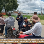 La SSC fortalece acciones de prevención y proximidad social en Nativitas con la estrategia «La SSC cerca de ti».
