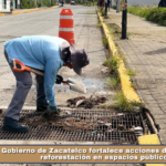 Gobierno de Zacatelco fortalece acciones de limpieza y reforestación en espacios públicos.