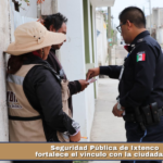 Seguridad Pública de Ixtenco fortalece el vínculo con la ciudadanía.