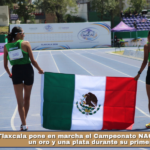 Tlaxcala pone en marcha el Campeonato NACAC sumando un oro y una plata durante su primer día.
