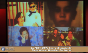 La FCDH-UATx honra el legado de Diego Alonso González Contreras.
