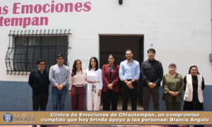 Clínica de Emociones de Chiautempan, un compromiso cumplido que hoy brinda apoyo a las personas: Blanca Angulo.