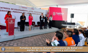 Fortalece Gobierno Estatal Laboratorio de Salud con equipo de cómputo, insumos y vehículos.
