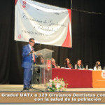 Graduó UATx a 129 Cirujanos Dentistas comprometidos con la salud de la población.