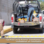 «La Presi en tu Puerta» transforma solicitudes ciudadanas en resultados.