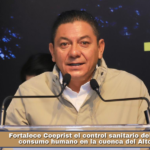 Fortalece Coeprist el control sanitario del agua para consumo humano en la cuenca del Alto Atoyac.