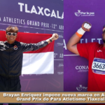 Brayan Enríquez impone nueva marca en América en el Grand Prix de Para Atletismo Tlaxcala 2026.