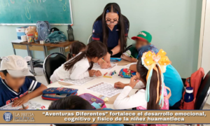 “Aventuras Diferentes” fortalece el desarrollo emocional, cognitivo y físico de la niñez huamantleca.