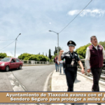 Ayuntamiento de Tlaxcala avanza con el proyecto de Sendero Seguro para proteger a miles de familias.