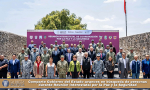 Comparte Gobierno del Estado avances en búsqueda de personas durante Reunión Interestatal por la Paz y la Seguridad.