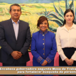 Encabeza gobernadora segunda Mesa de Trabajo con el INE para fortalecer búsqueda de personas.