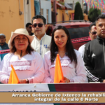 Arranca Gobierno de Ixtenco la rehabilitación integral de la calle 6 Norte.